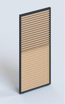 Rotatable Horizontal Screen Panel