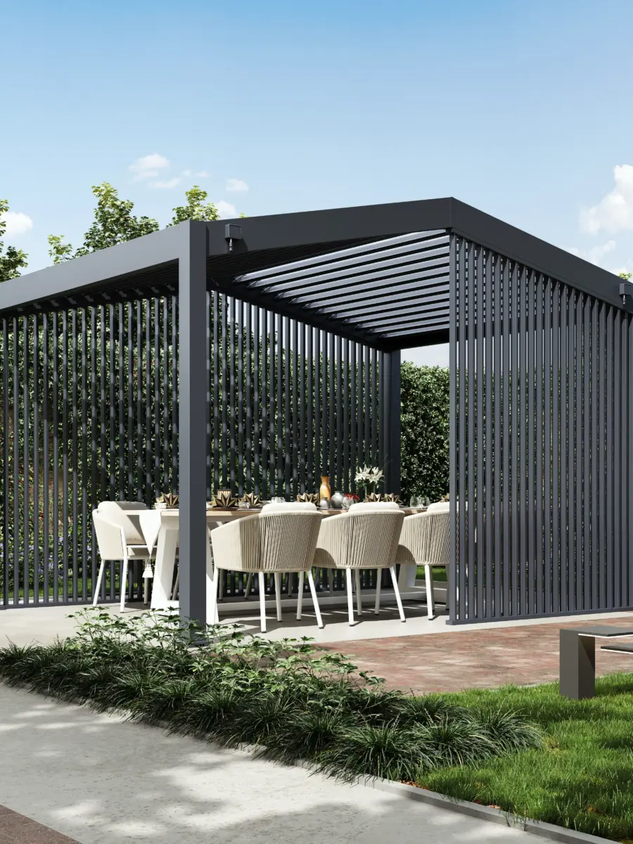 What Does EN 13561 Mean for a Louvered Pergola?