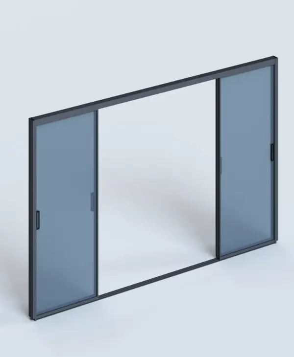 Slimline Frame Glass Door for Pergolas